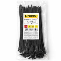Кабельная стяжка 4х200 UNIFIX (100 шт.) Кабельная стяжка 4х200 UNIFIX (100 шт.)