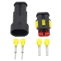 Разъем герметичный DJ7021-1.5 2pin (комплект)