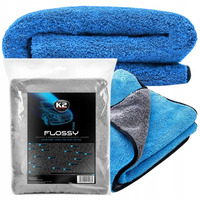 Полотенце K2 FLOSSY Pro из микрофибры для сушки ЛКП, 60x90см (D0220) 800 г/м²