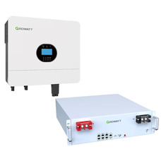 Комплект інвертор Growatt SPF6000ES PLUS WiFi (6кВт) + АКБ Growatt HOPE 5.0L-B1 (5кВт)