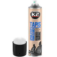 Аэрозоль K2 Tapis Aero Очиститель для обивки салона со щеткой (K206B) 600 мл