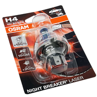 Автолампа OSRAM H4 64193NL-01B Night Breaker LASER NG +150% 60/55W 12V P43T (1шт.)
