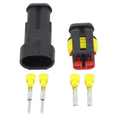 Разъем герметичный DJ7021-1.5 2pin комплект