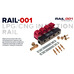 Форсунки ALEX Rail 001 (4 цил) 3 Ом Форсунки ALEX Rail 001 (4 цил) 3 Ом