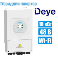Гибридный 1-фазный низковольтный инвертор DEYE 10 кВт
