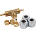 Тройник ПВХ D6xD6xD6 mm (тип Faro) Gomet Тройник ПВХ D6xD6xD6 mm (тип Faro) Gomet