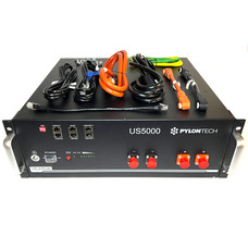 АКБ низковольтная Pylontech US5000 (4.8 kWh) LiFePo₄ + силовые провода